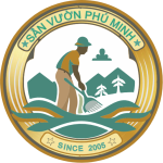 Logo sân vườn phú minh