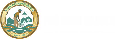logo sân vườn phú minh menu