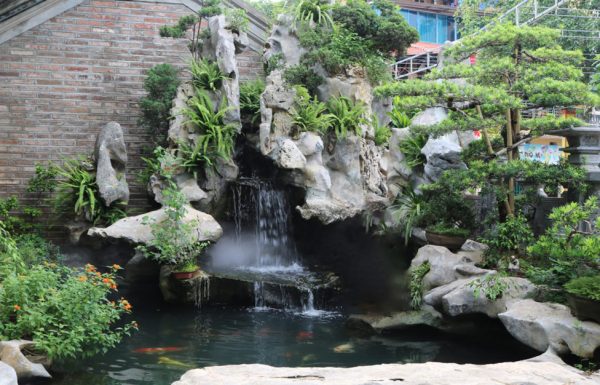 Thiết kế tiểu cảnh non bộ