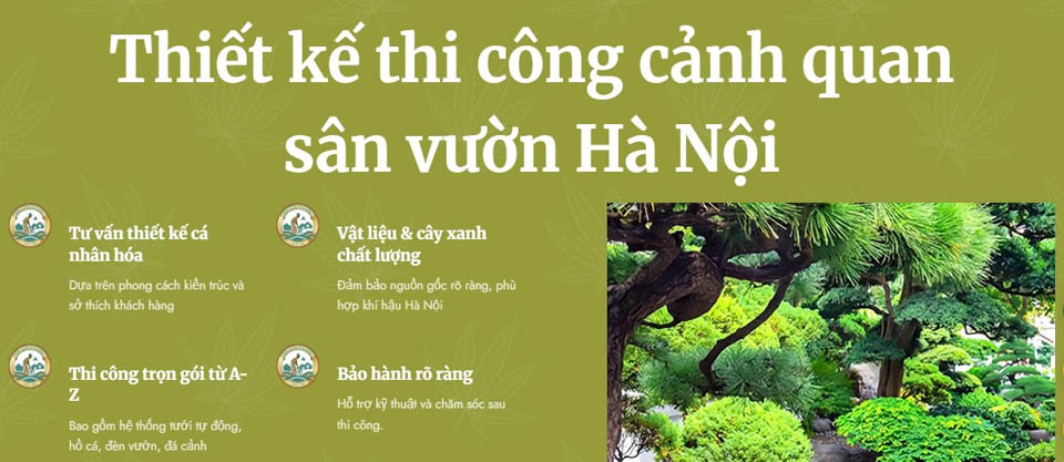 website sân vườn phú minh