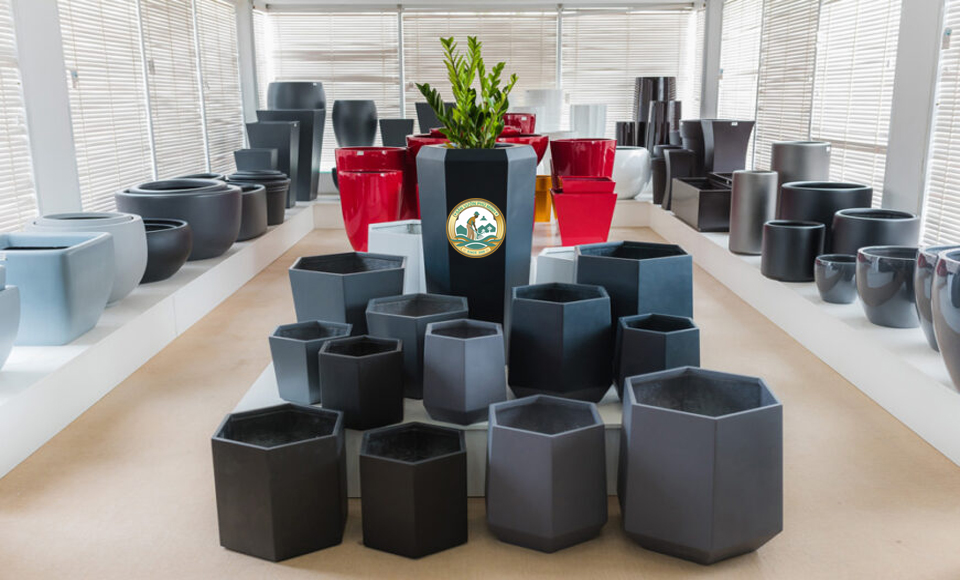 Chậu cây cảnh composite