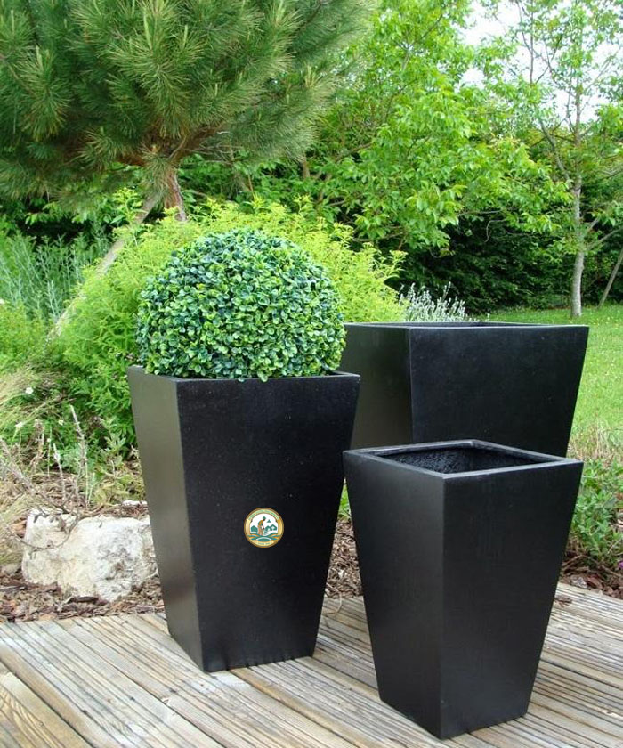 chậu cây composite sân vườn Phú Minh