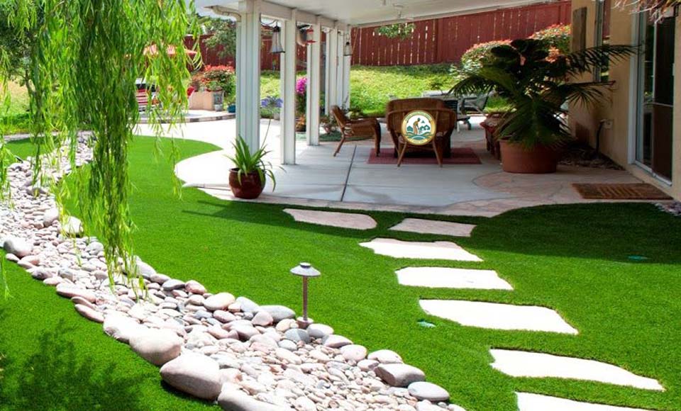 thảm cỏ nhật nhung sân vườn