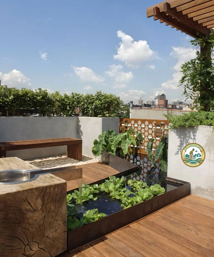 Thi công sân thượng Thi công sân thượng