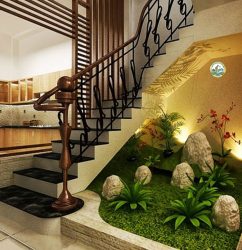 thi công gầm cầu thang