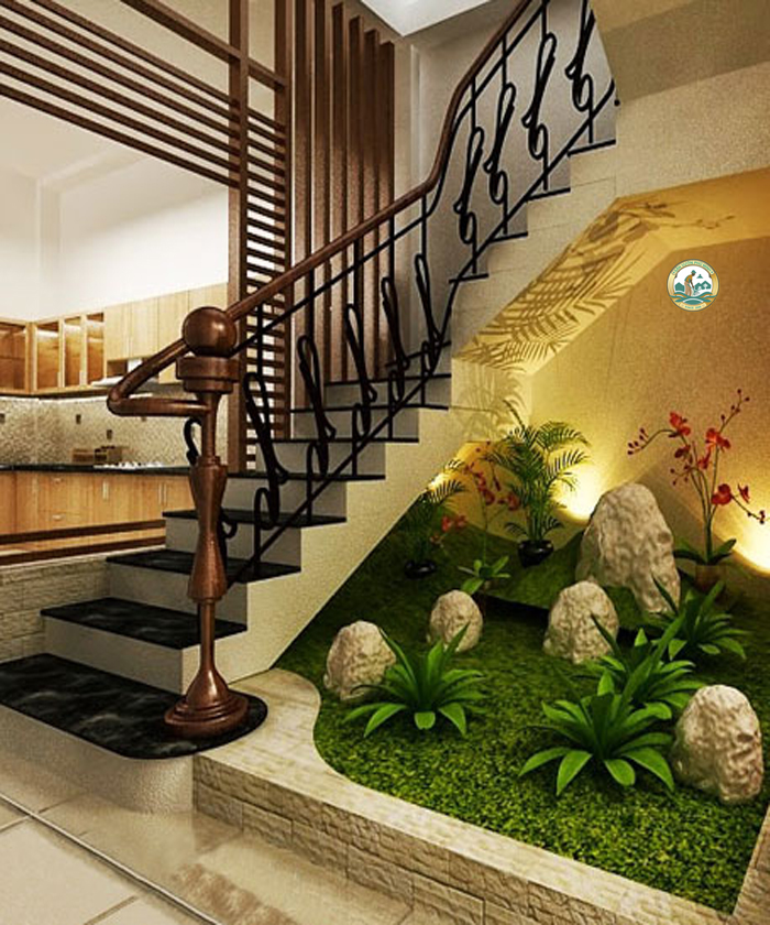 thi công gầm cầu thang