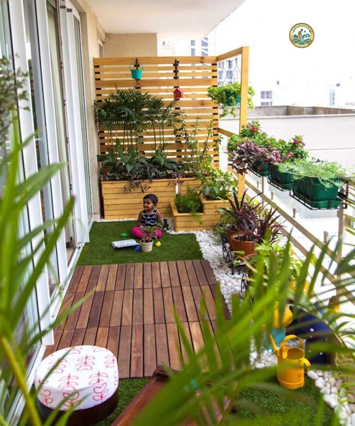 trồng cây trên ban công ở hà nội