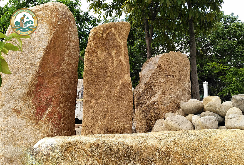 bán đá tảng trang trí sân vườn