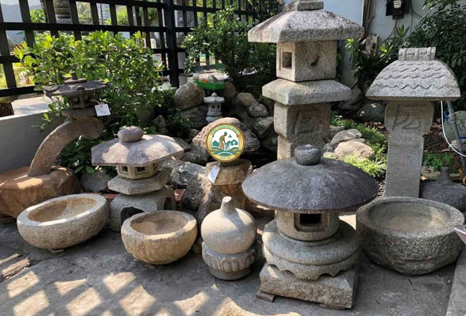 Các loại đèn đá sân vườn Nhật Bản