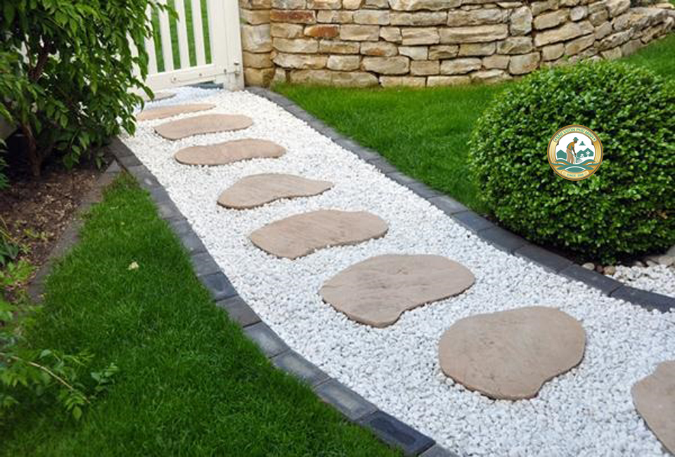 giá đá bước dạo