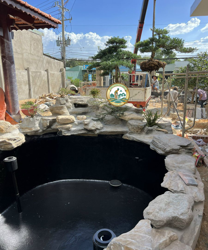 Thi Công Tiểu Cảnh Hòn Non Bộ tại Hà Nội