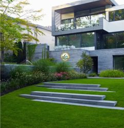 trồng cỏ sân vườn phú minh