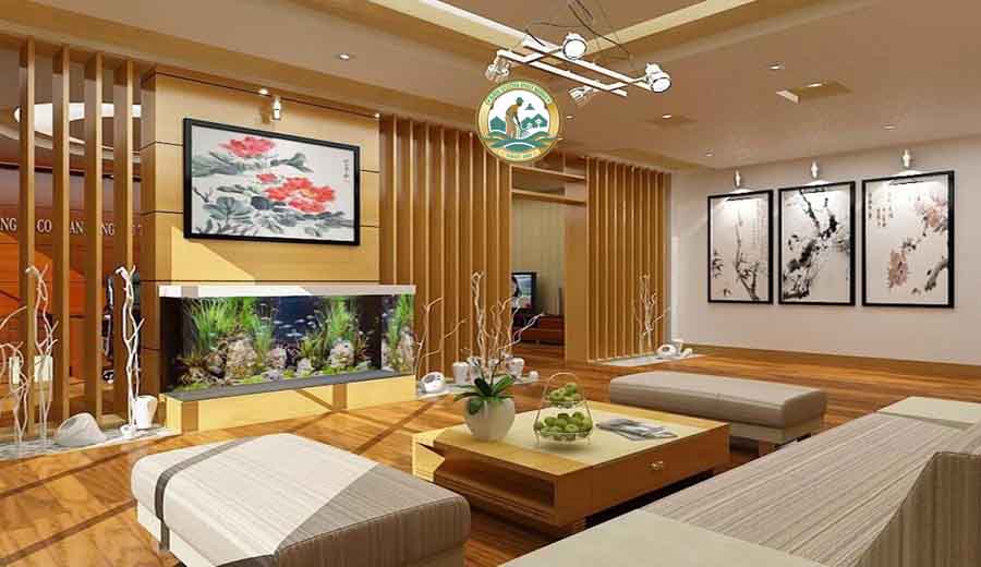 bán bể cá cảnh trong nhà