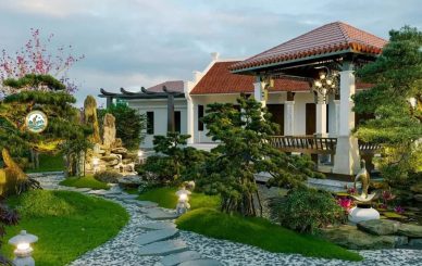 Thi công sân vườn tại Đông Anh