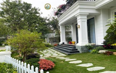 Thi công Sân vườn tại Hòa Bình