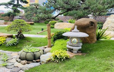 Thi công tiểu cảnh tại mê linh