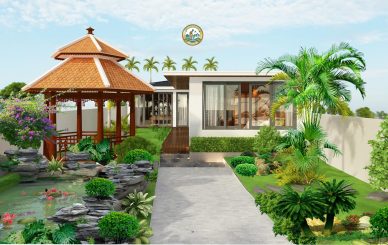 Thiết kế Cảnh quan Sân vườn tại Ba Đình