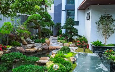 Thiết kế cảnh quan sân vườn tại Chương Mỹ