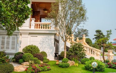 Thiết kế sân vườn Biệt thự tại Hà Nội
