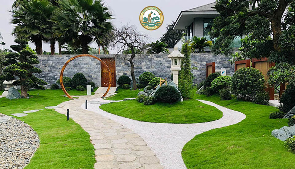 Thiết kế Sân vườn tại Ba Vì