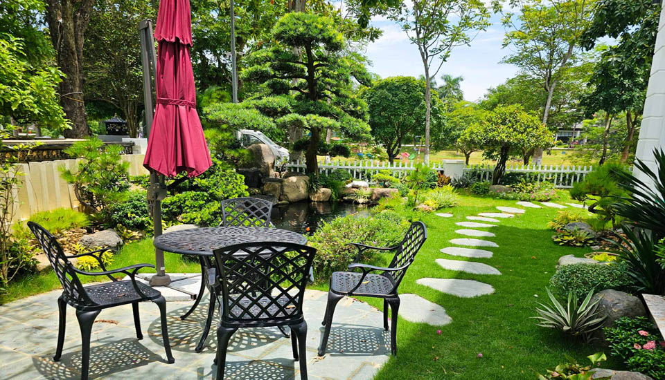 Thiết kế sân vườn tại Chương Mỹ