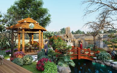 Thiết kế Sân vườn tại Thanh Trì