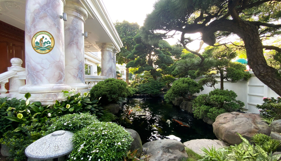 Thiết kế sân vườn trong nhà