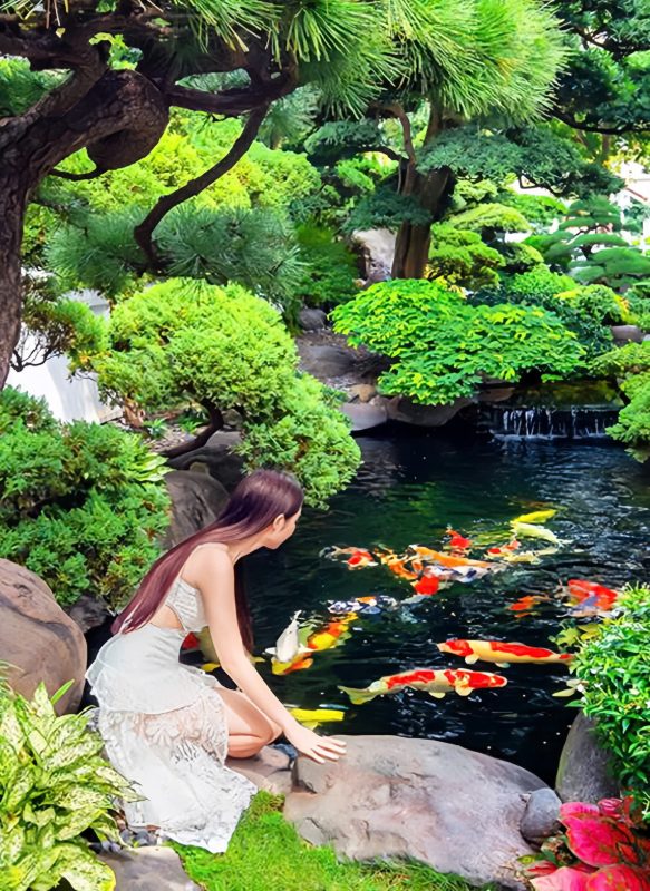 dự án thi công tiểu cảnh