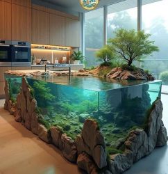 Bán Bể Cá Trong Nhà