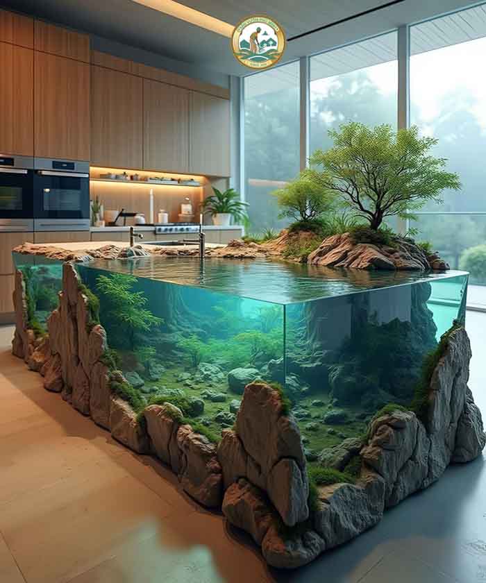 Bán Bể Cá Trong Nhà