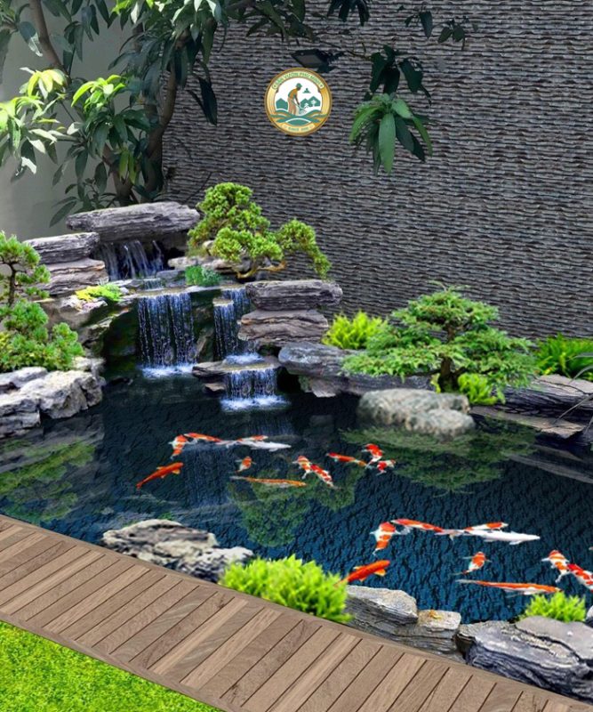 Bể Cá Cảnh Sân vườn