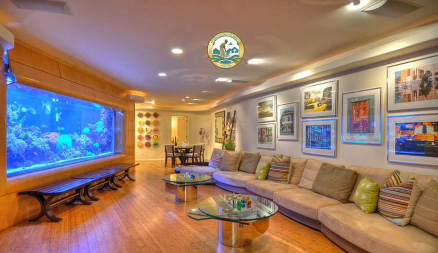 bể cá cảnh sân vườn phú minh