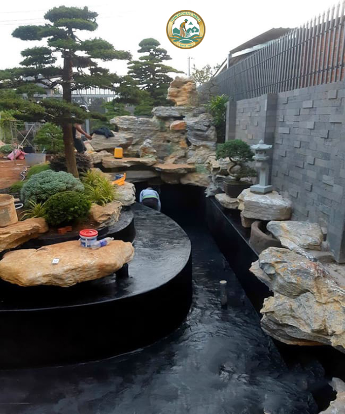 Thi công Bể Cá cảnh Sân vườn