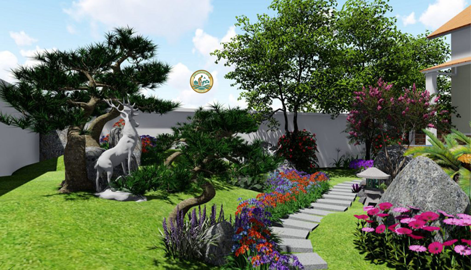 Thi công Sân vườn uy tín tại Hà Đông