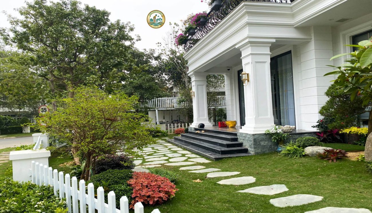 Thi công Sân vườn tại Hòa Bình