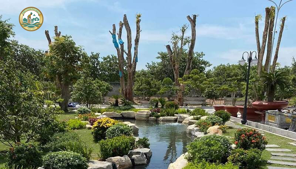 Thi công Sân vườn tại Long Biên