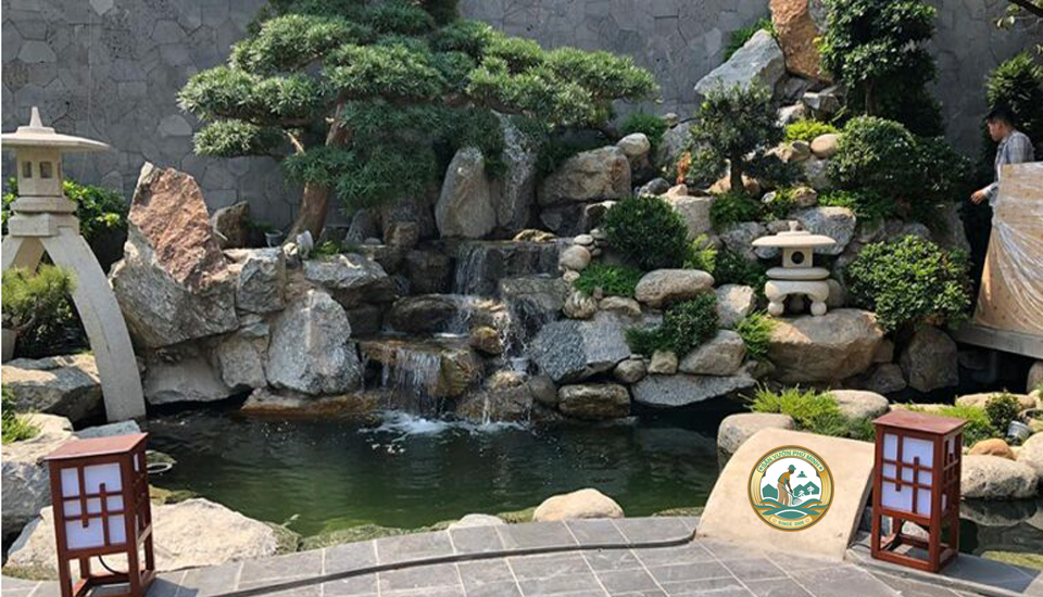 Thi công sân vườn tại Tây Hồ