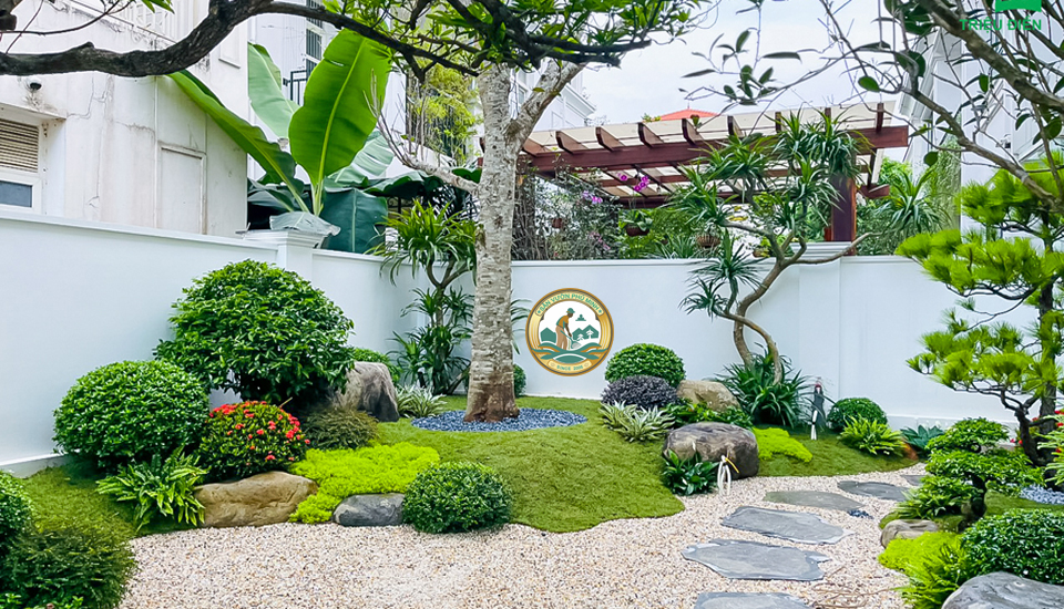 Thi công tiểu cảnh Sân vườn tại Hải Phòng
