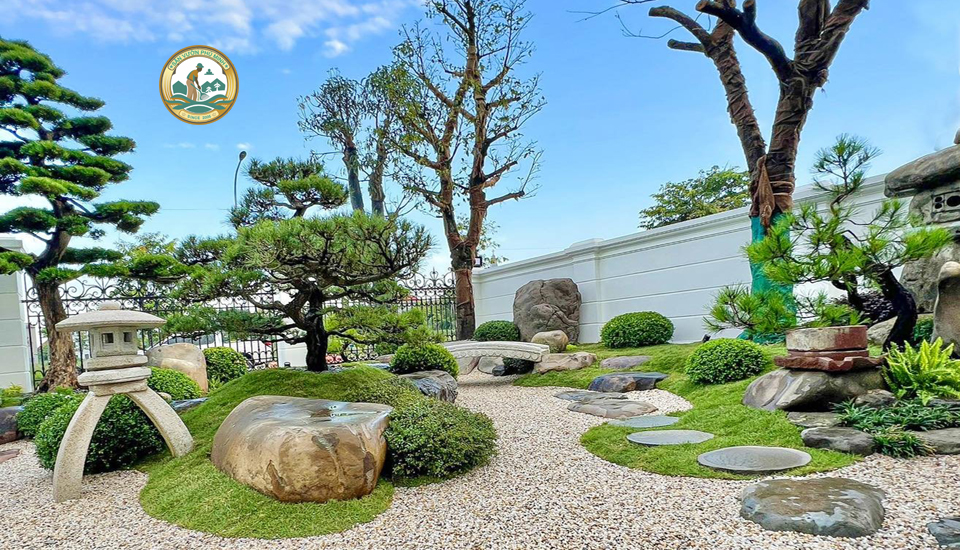 Thi công tiểu cảnh Sân vườn tại Sơn Tây, Ba Vì