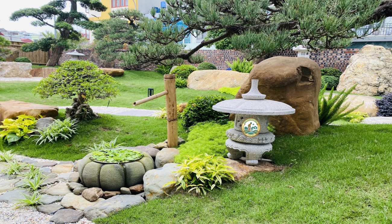 Thi công tiểu cảnh tại mê linh