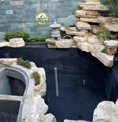 Thiết kế Bể Cá Cảnh Sân vườn