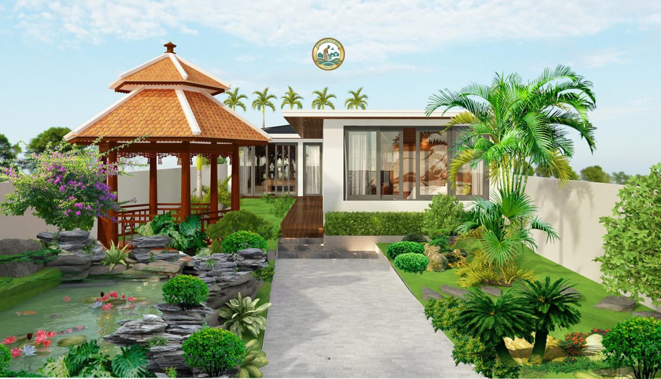 Thiết kế Cảnh quan Sân vườn tại Ba Đình