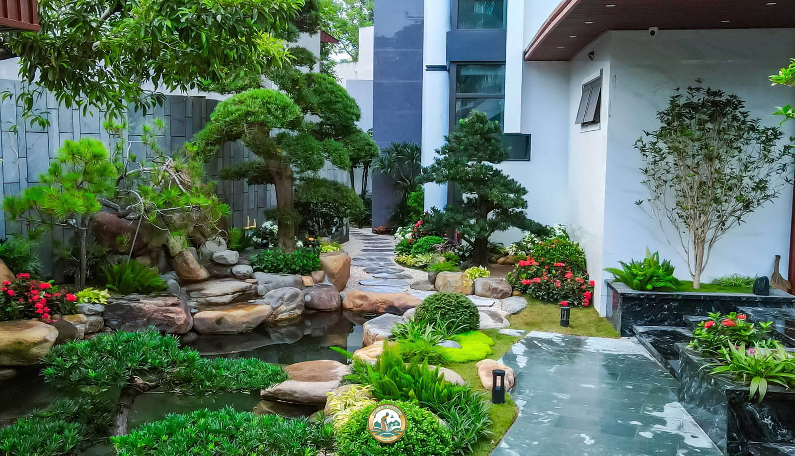 Thiết kế cảnh quan sân vườn tại Chương Mỹ