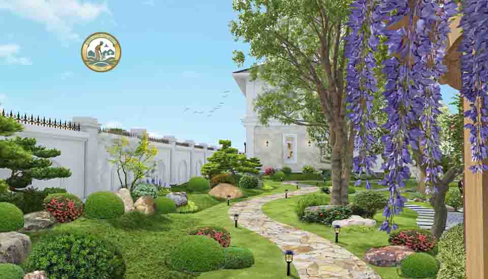 Thiết kế Cảnh quan Sân vườn tại Thanh Trì