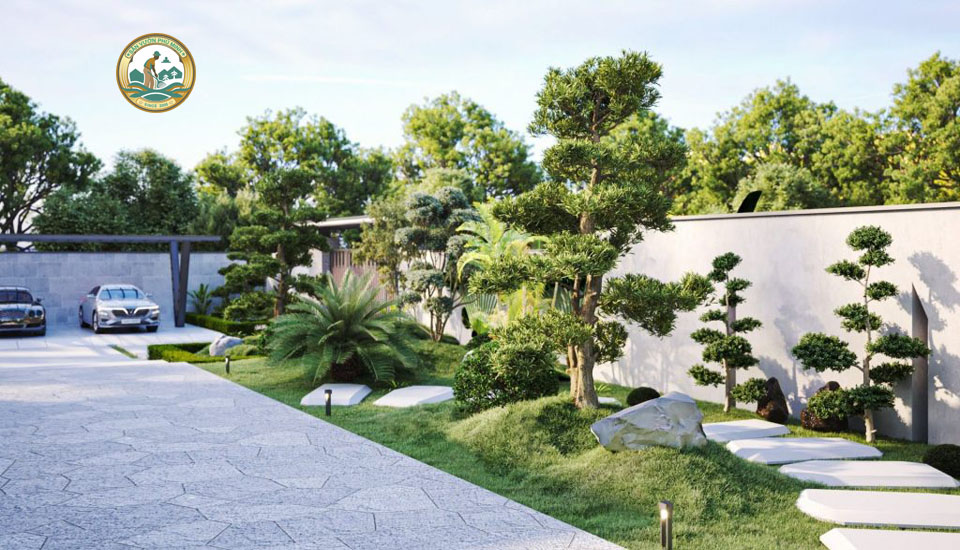 Thiết kế Sân vườn tại Hà Đông