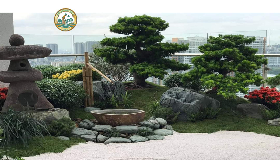 Thiết kế Sân vườn tại Hoài Đức