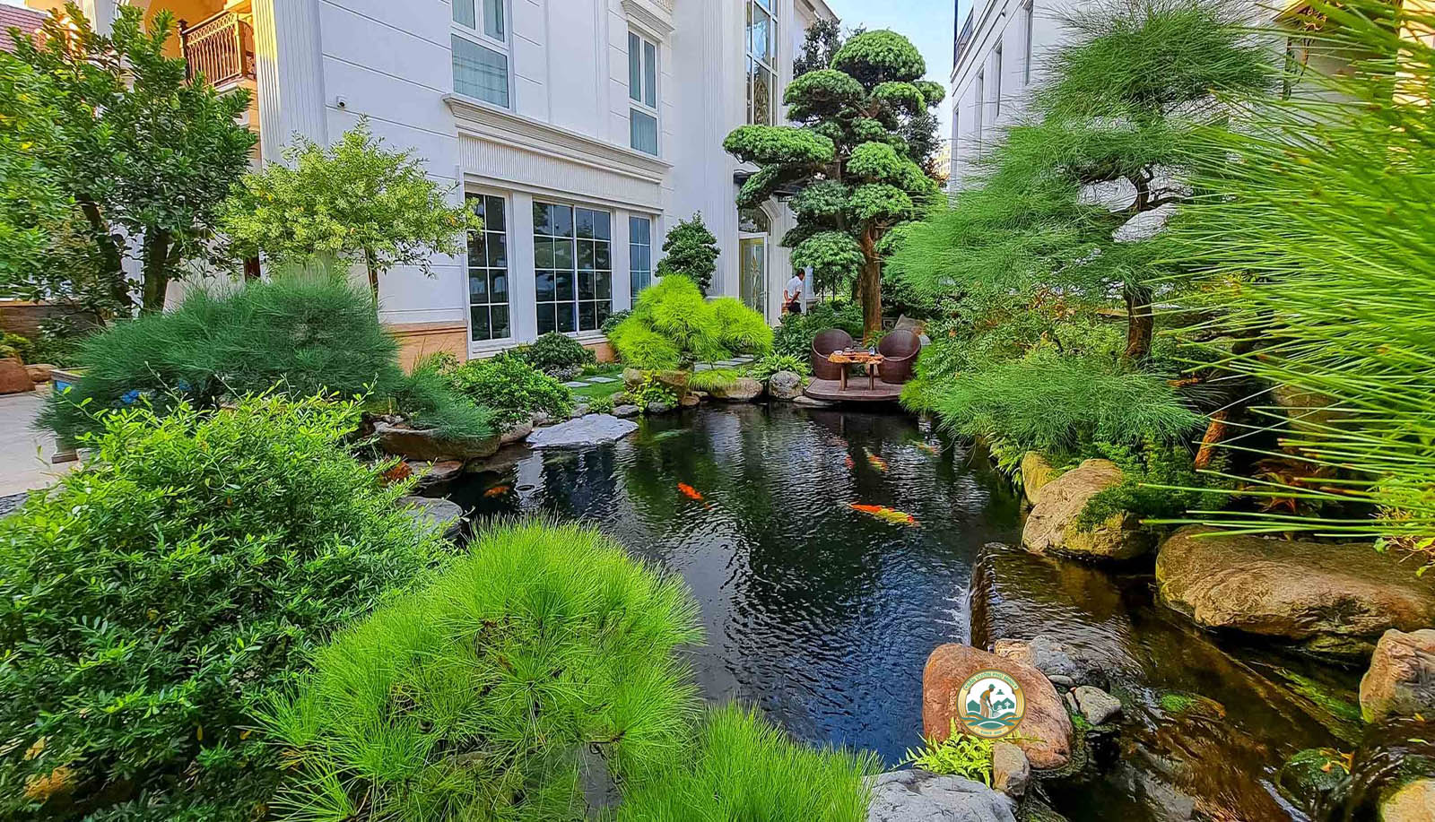 Thiết kế Sân vườn tại Phúc Thọ