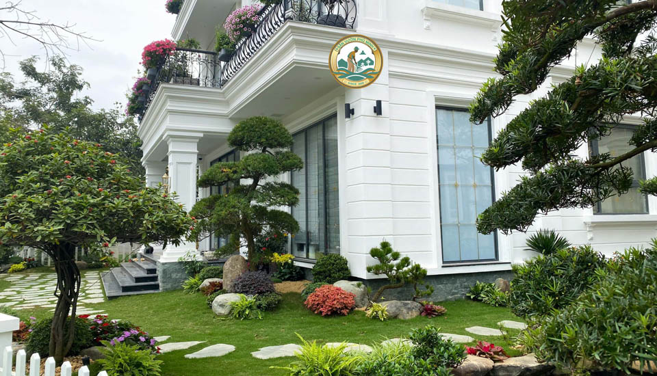 Thiết kế Sân vườn tại Sóc Sơn