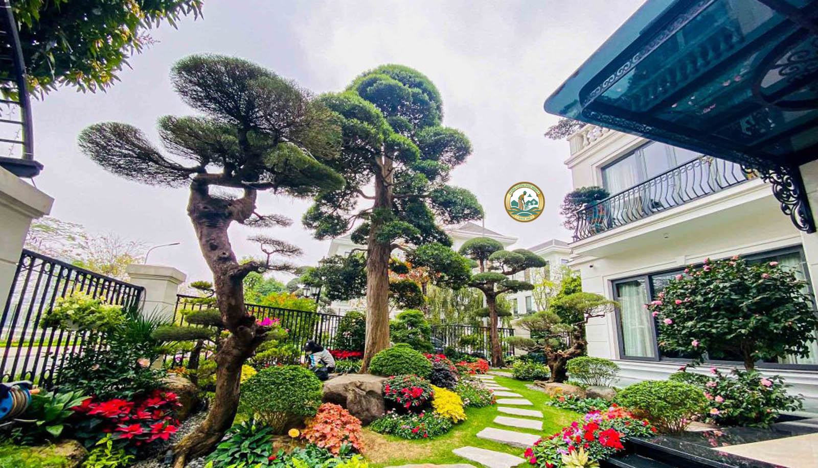 Thiết kế sân vườn tại Vinhomes Đan Phượng