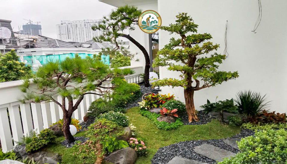 Thiết kế Sân vườn tại Vinhomes Đông Anh